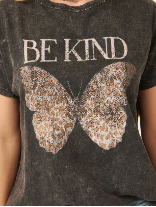 Be Kind Butterfly Graphic Tee