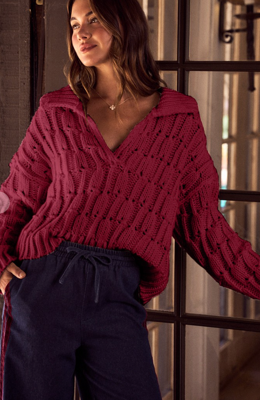 Cozy Collared Sweater