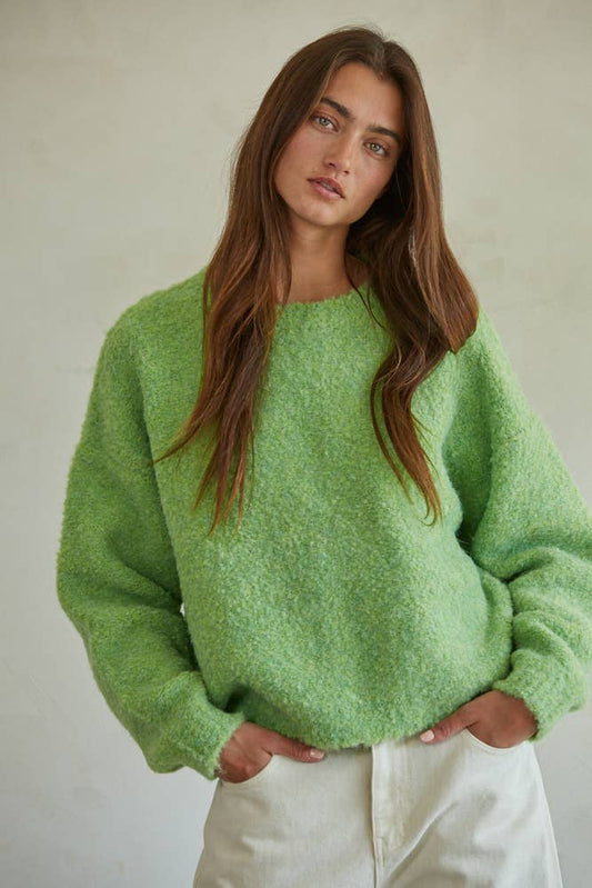 Textured Knit Sweater
