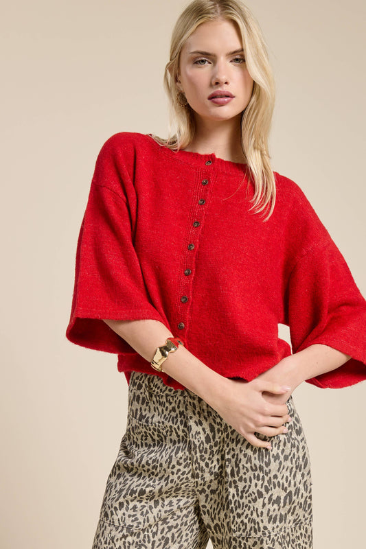 Button Front Cardigan