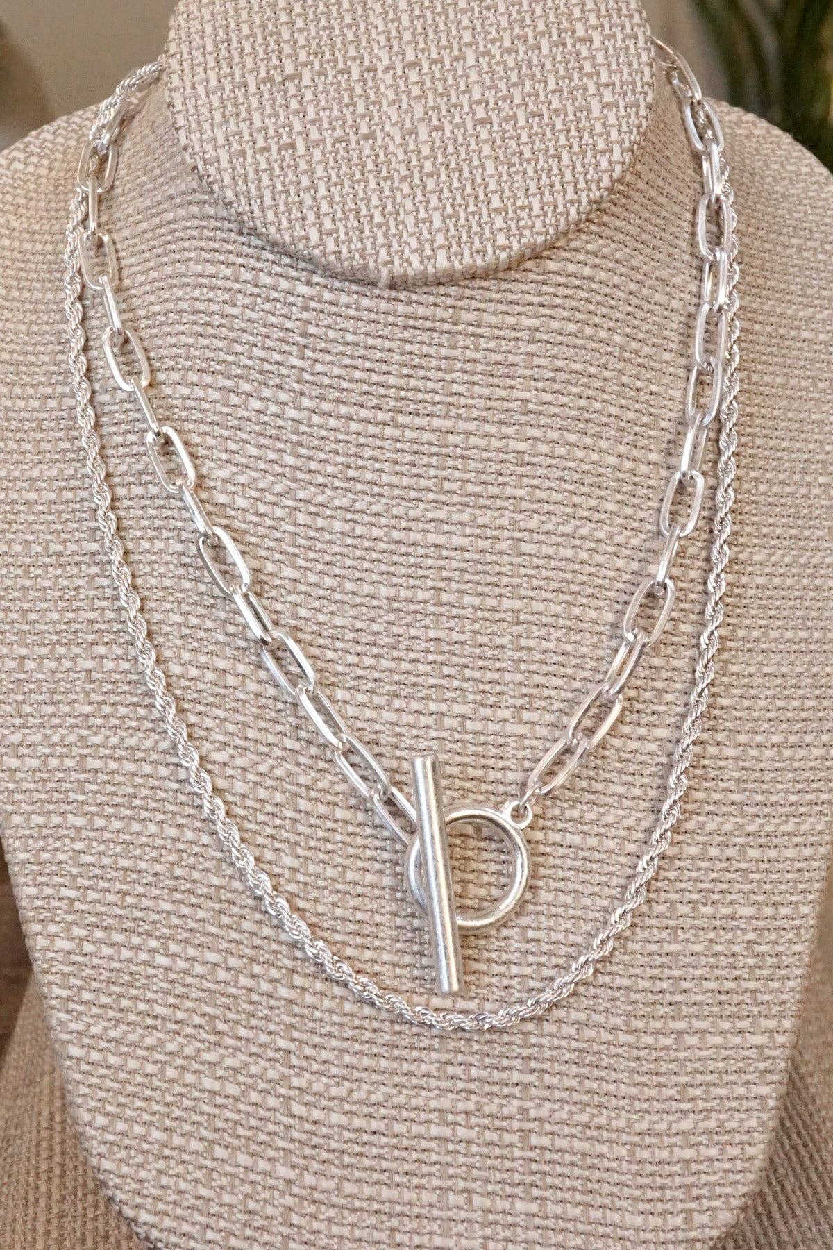 The Sterling Stacked Necklace