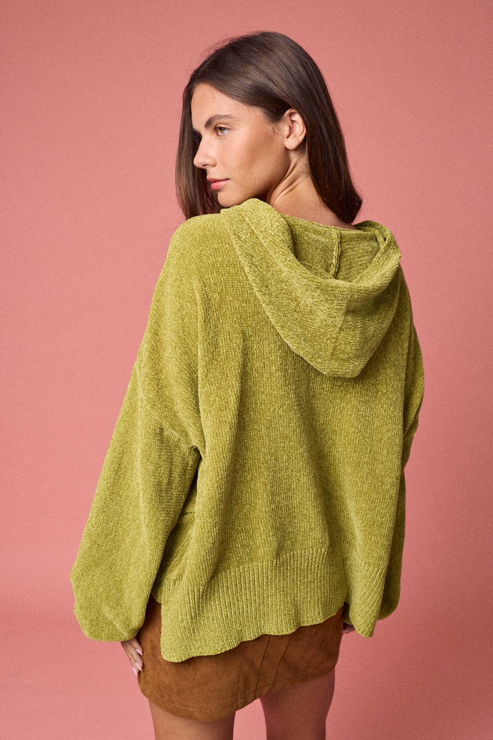 Oversized Button-Up Sweater