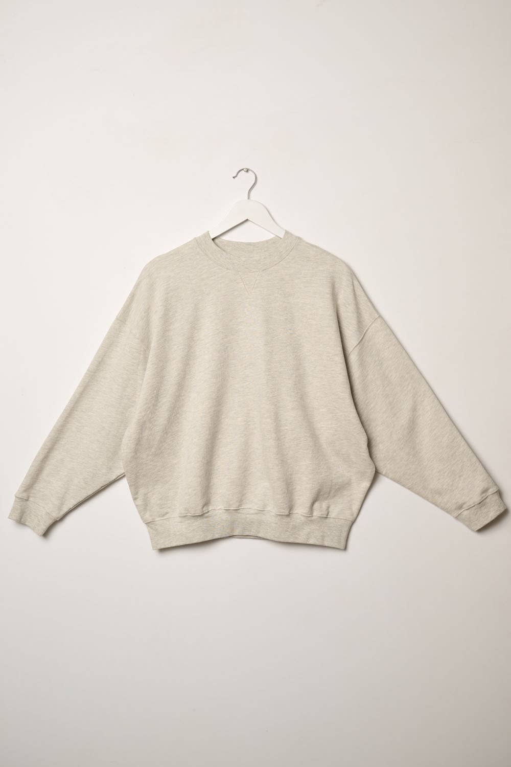 Heathered Crewneck Sweatshirt