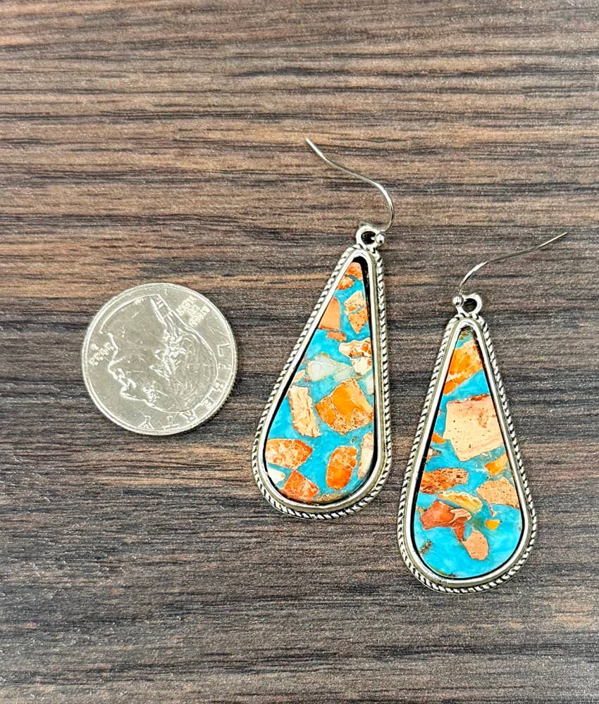 Desert Sky Teardrop Earrings