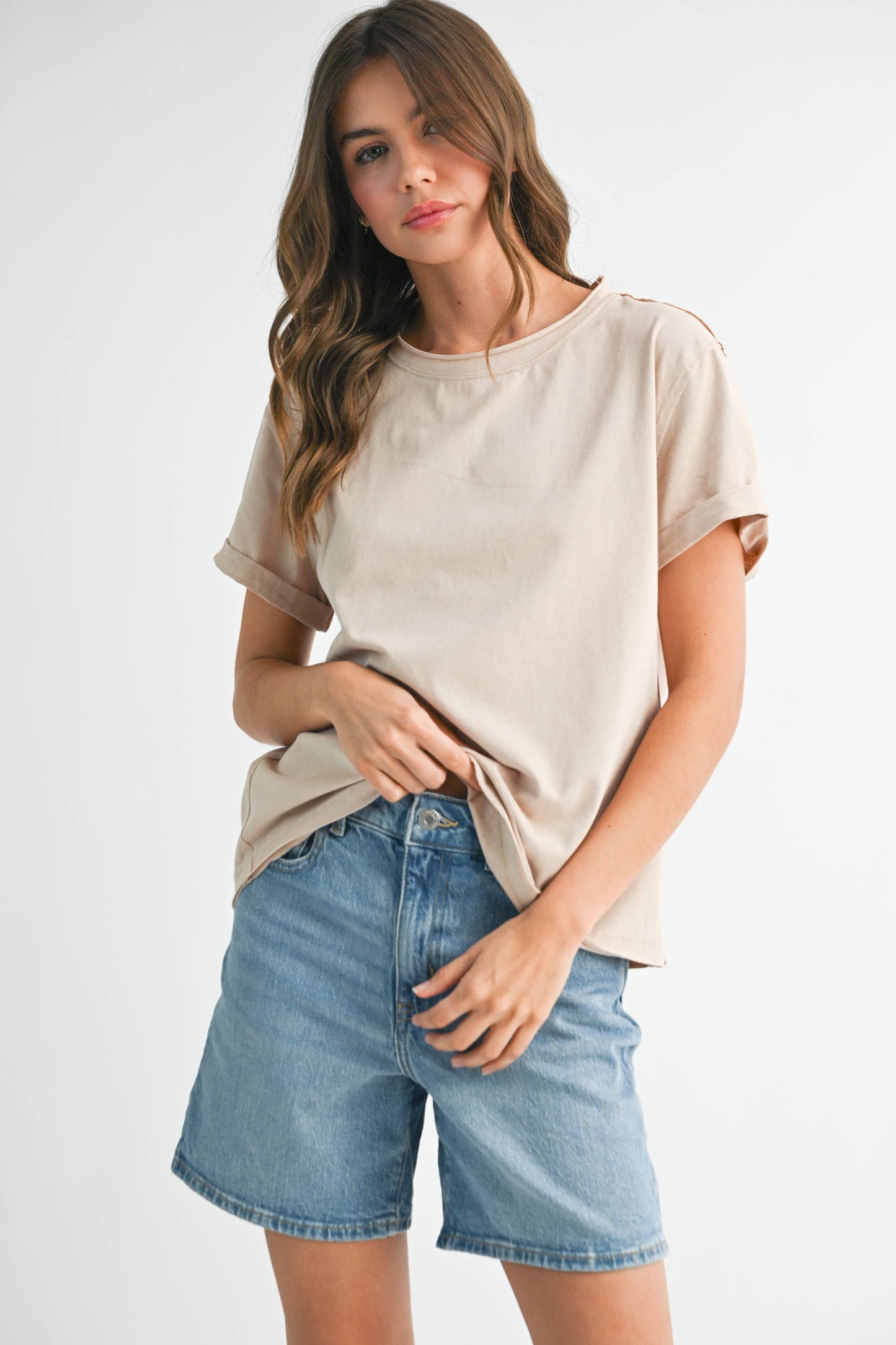 Mali Baby Tee Short Sleeve Top