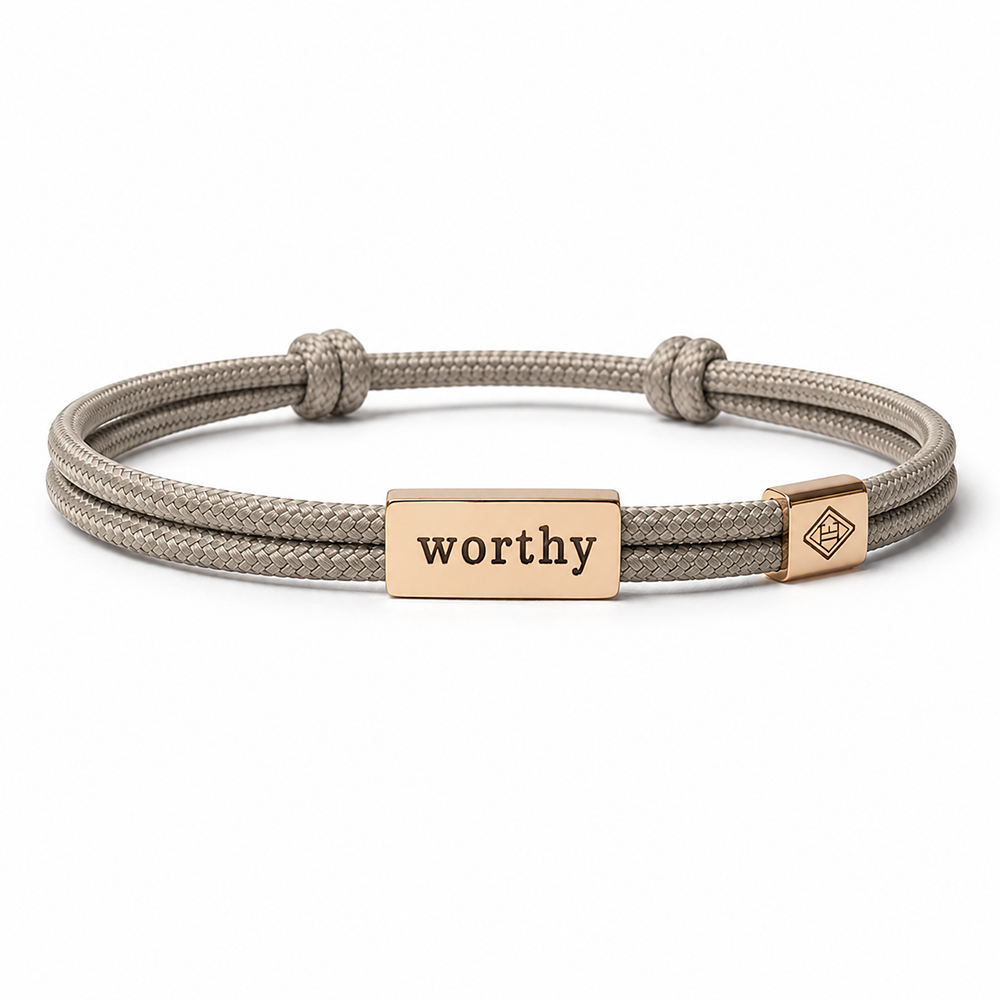 Sentiment Bracelet – Worthy