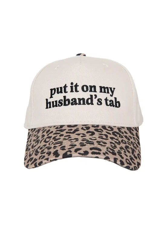Put It On My Husband's Tab Vintage Hat