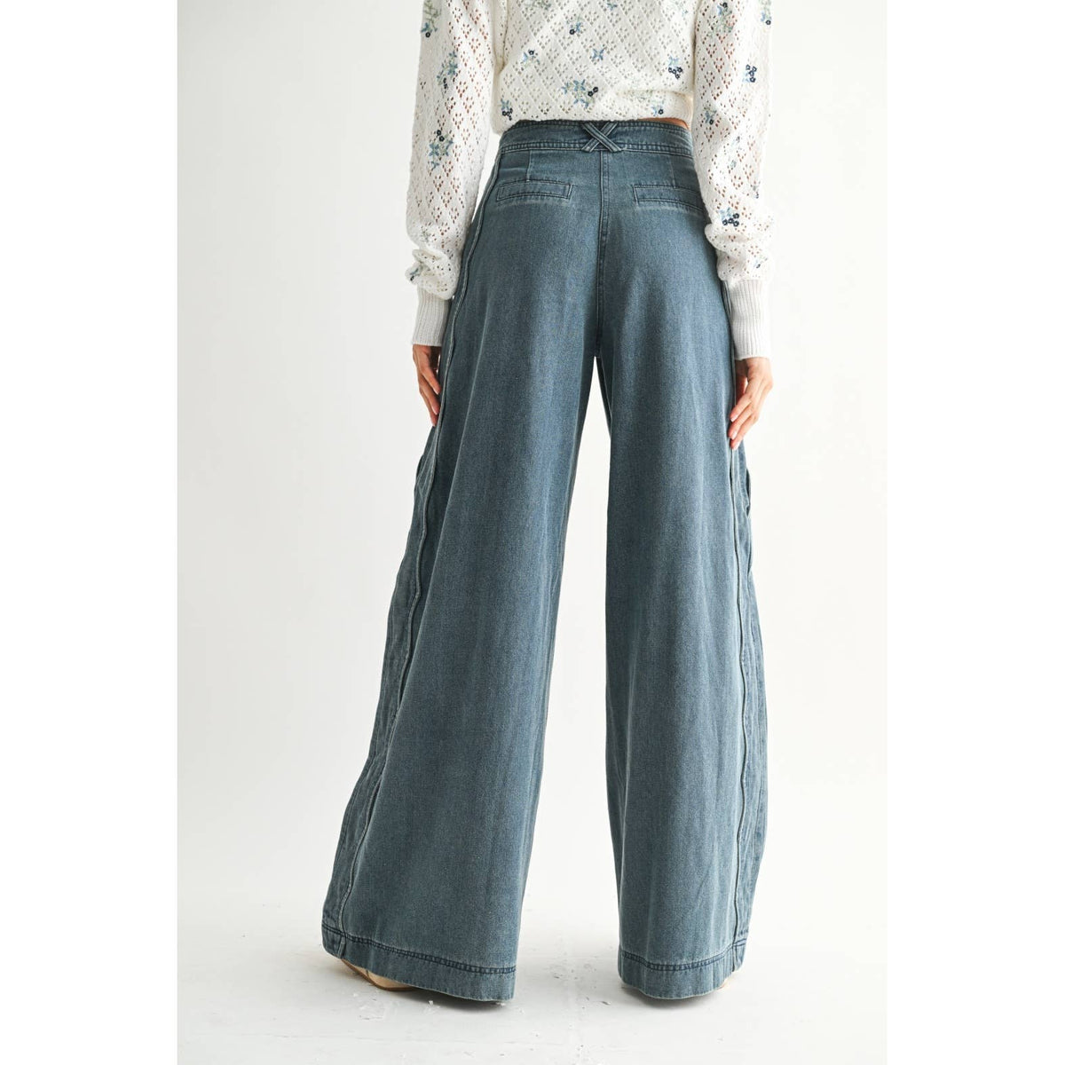 The Easy Does It Wide-Leg Jeans