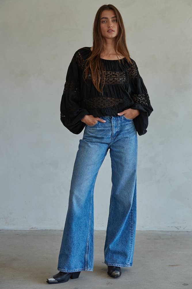 Cecelia Boat Neck Top