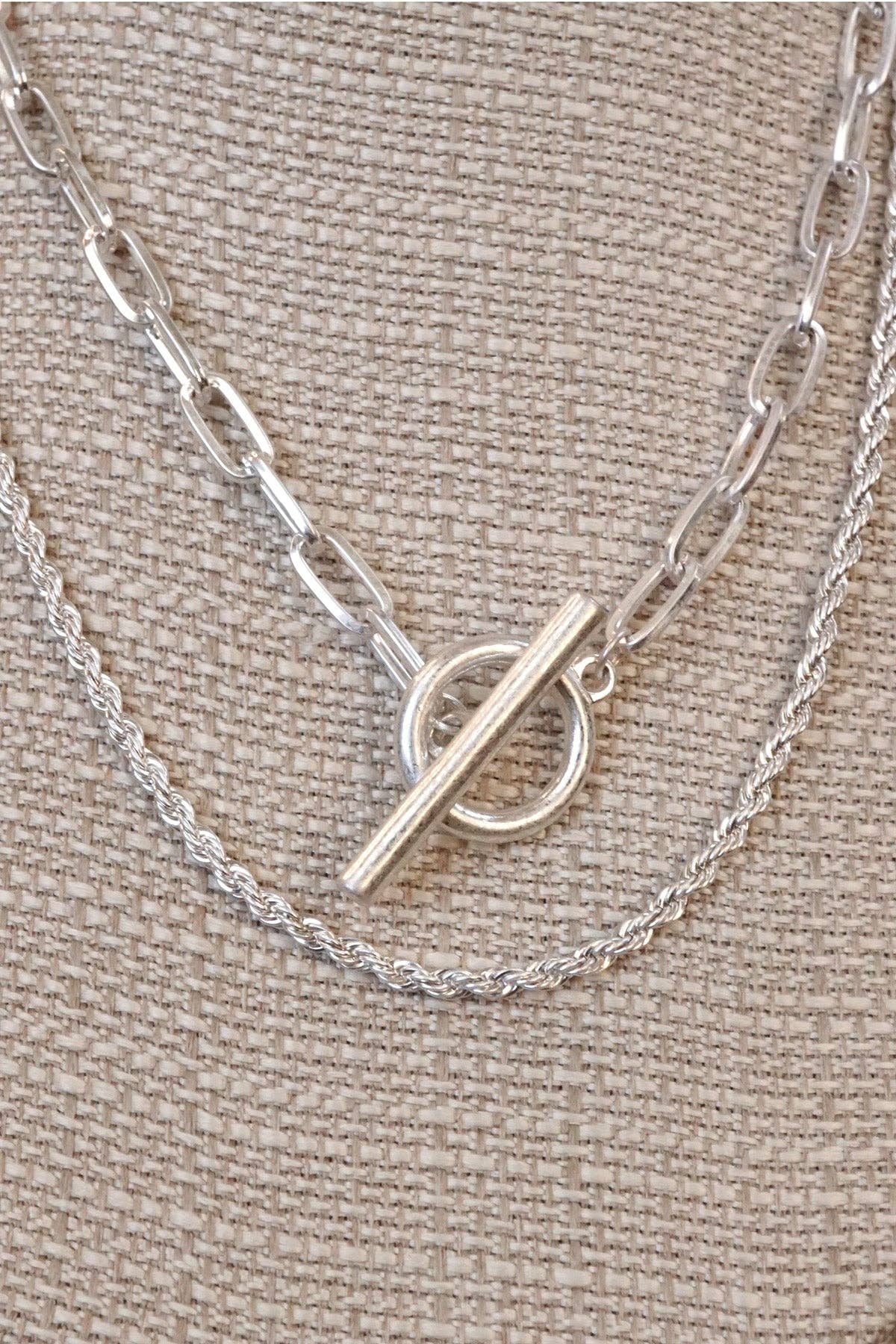 The Sterling Stacked Necklace