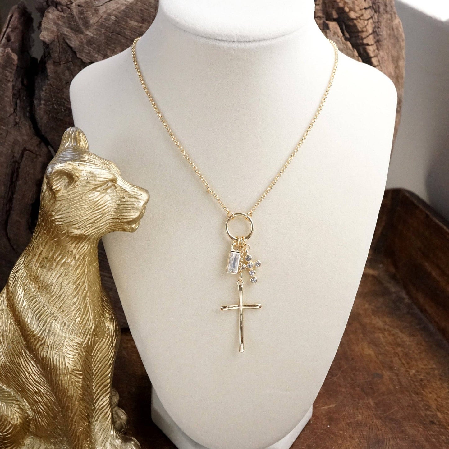 Grace & Glory Cross Necklace
