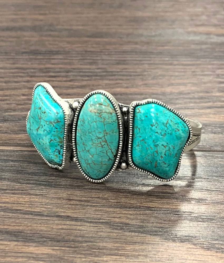 Navajo Turquoise Cuff Bracelet