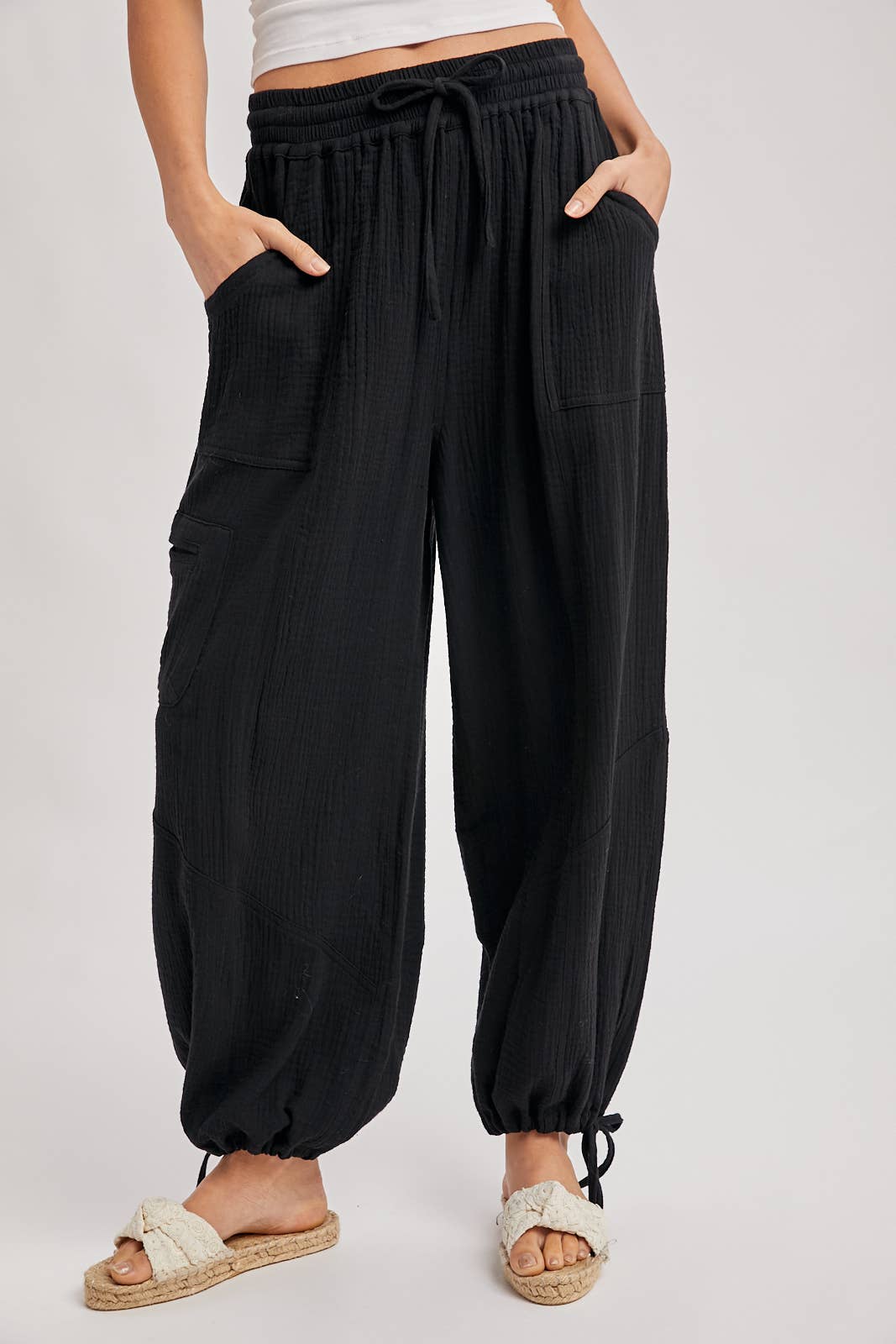 Harem Drawstring Jogger